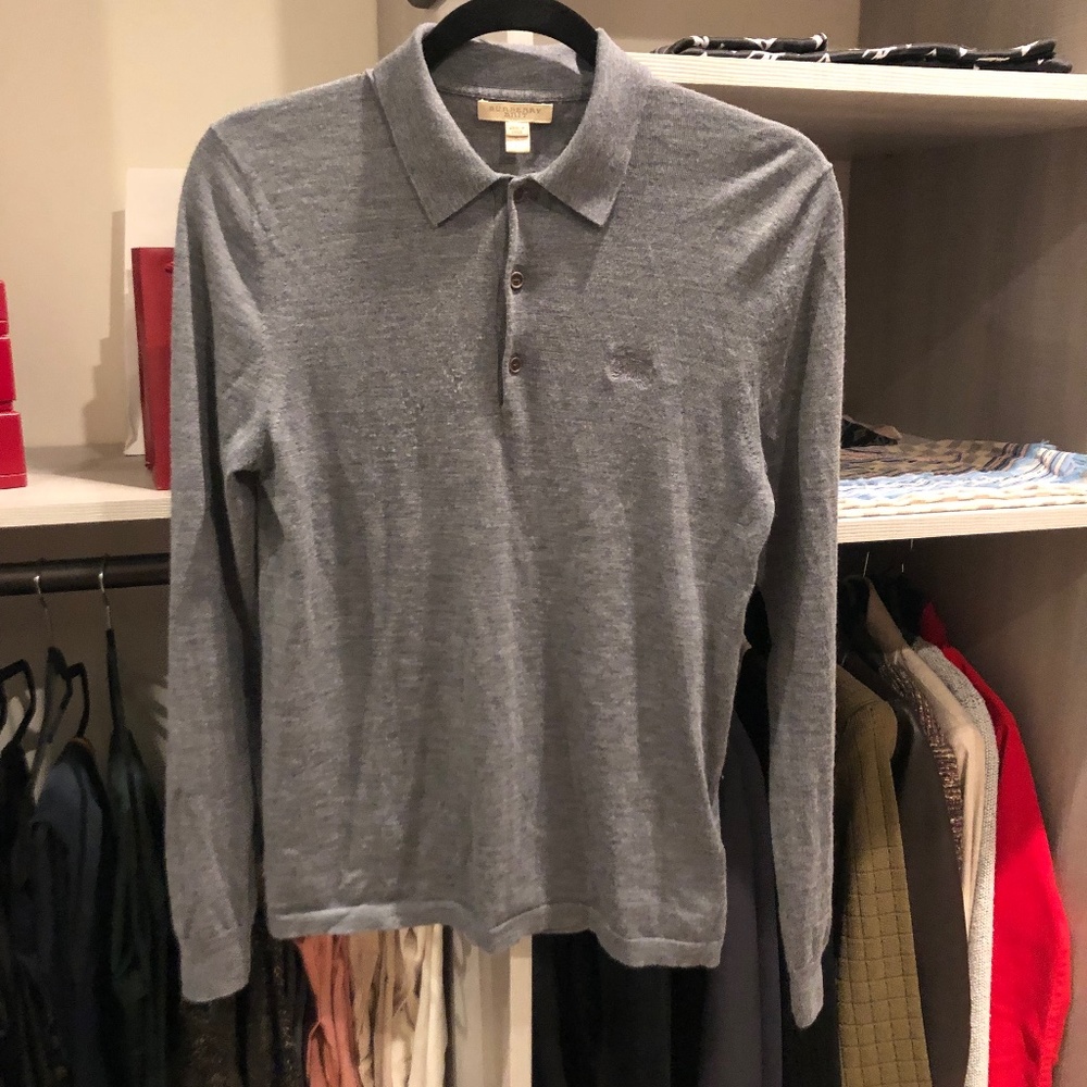 BURBERRY Brit MENS MERINO WOOL SWEATER S